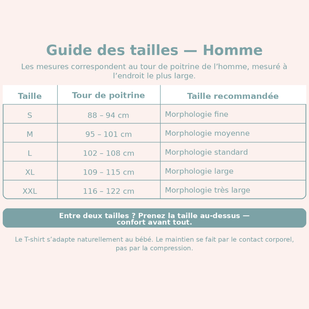 T-shirt Kangourou Porte-bébé