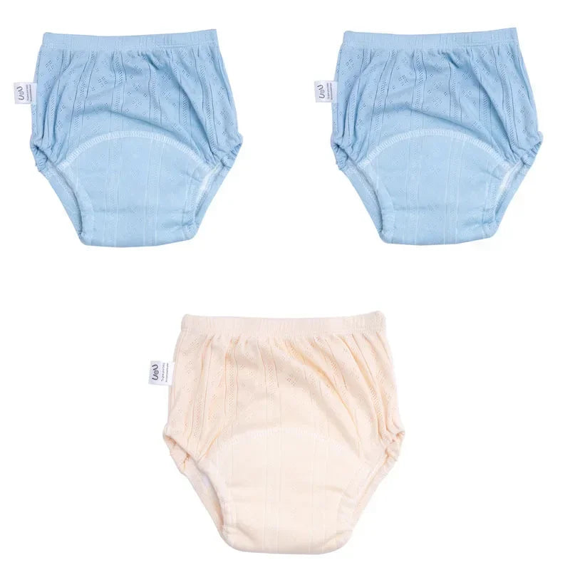 3PCS/LOT Candy Colors Newborn Training Pants Summer Baby Shorts Washable Boy Girls Cloth Diapers Reusable Nappies Infant Panties