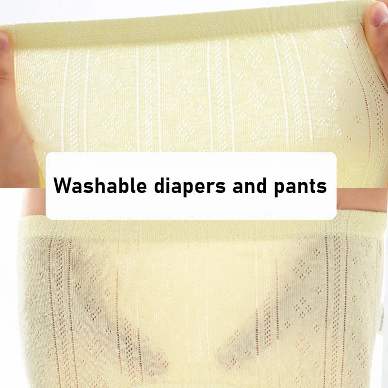 3PCS/LOT Candy Colors Newborn Training Pants Summer Baby Shorts Washable Boy Girls Cloth Diapers Reusable Nappies Infant Panties