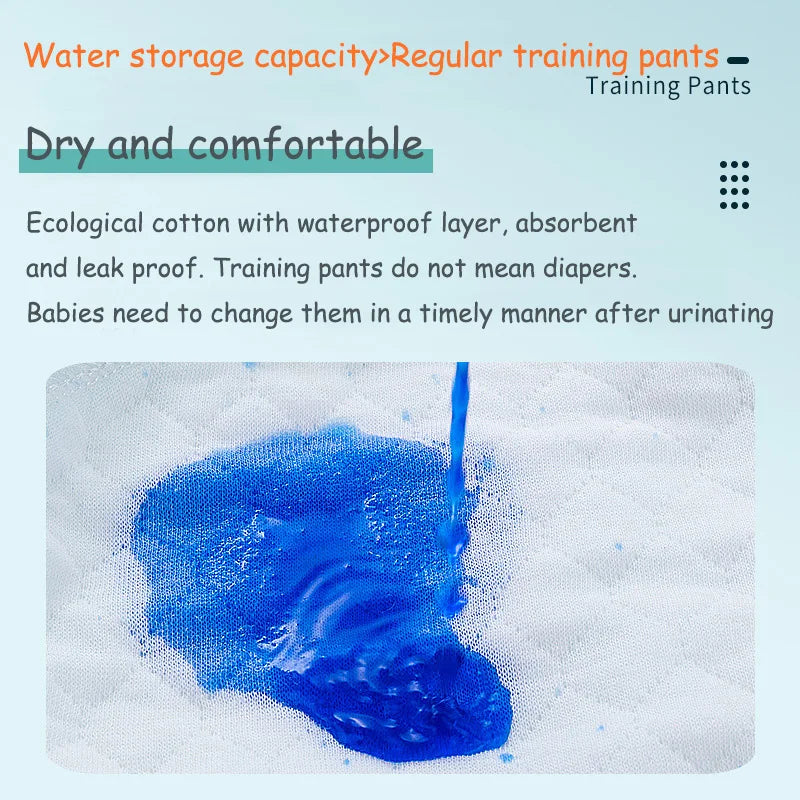 3PCS/LOT Candy Colors Newborn Training Pants Summer Baby Shorts Washable Boy Girls Cloth Diapers Reusable Nappies Infant Panties